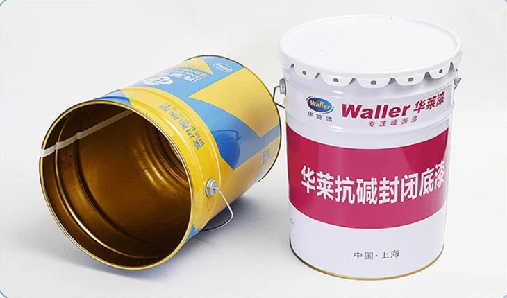 Durable And Reliable 18-20L Metal Paint Pails With UN Approval
